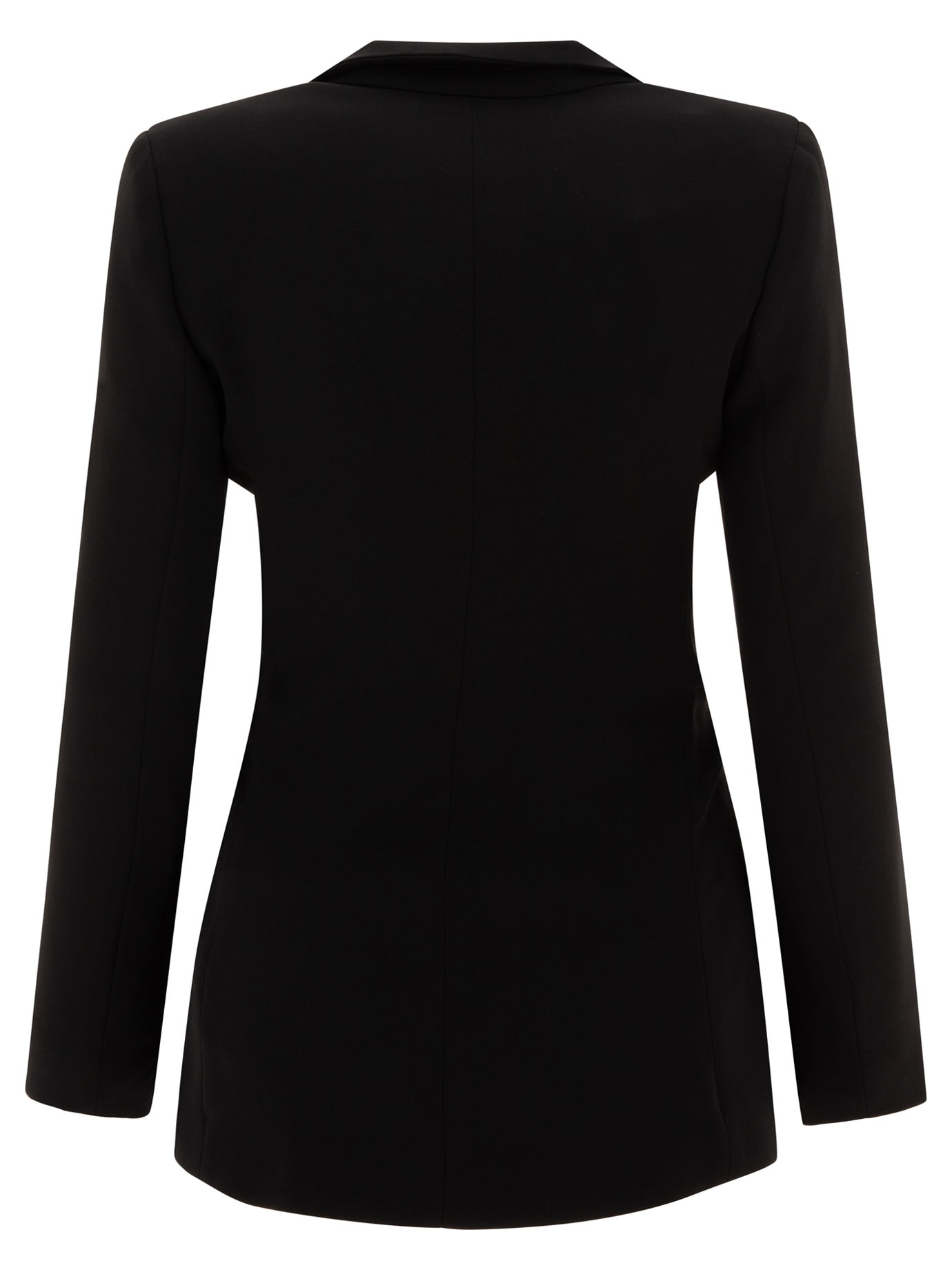 MAX MARA Black   Cady jacket with sash